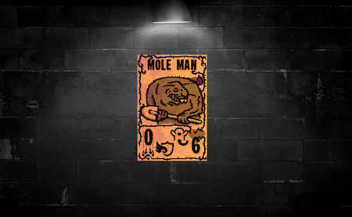 Mole Man card Inscryption